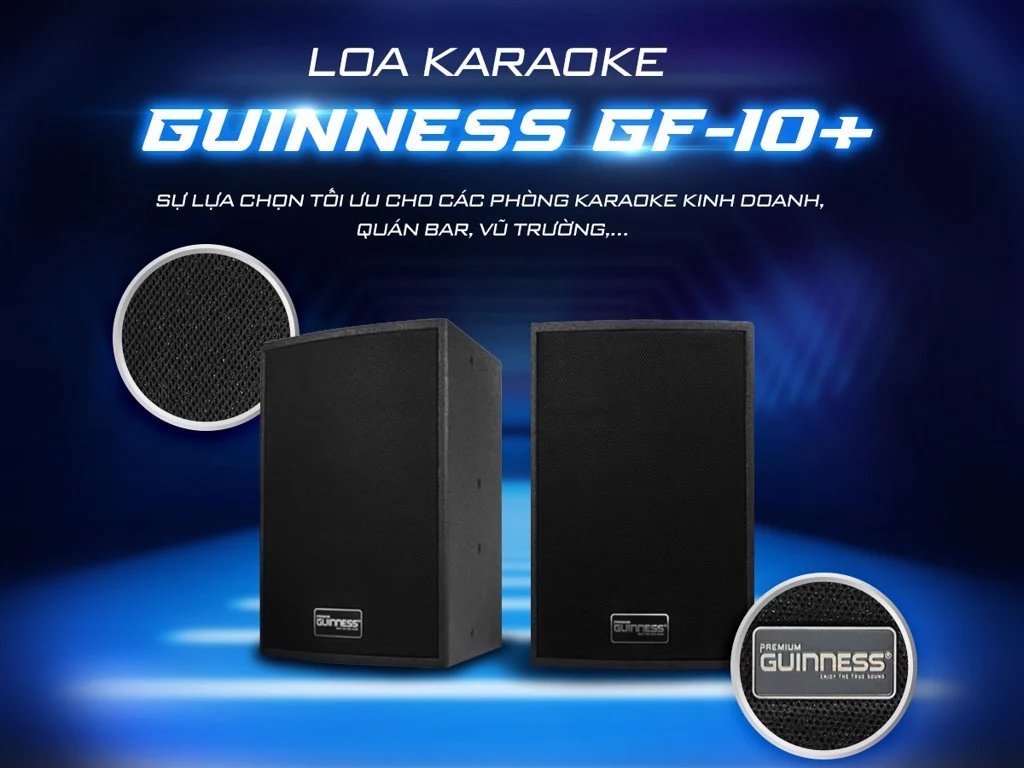 Loa GUINNESS GF - 10+