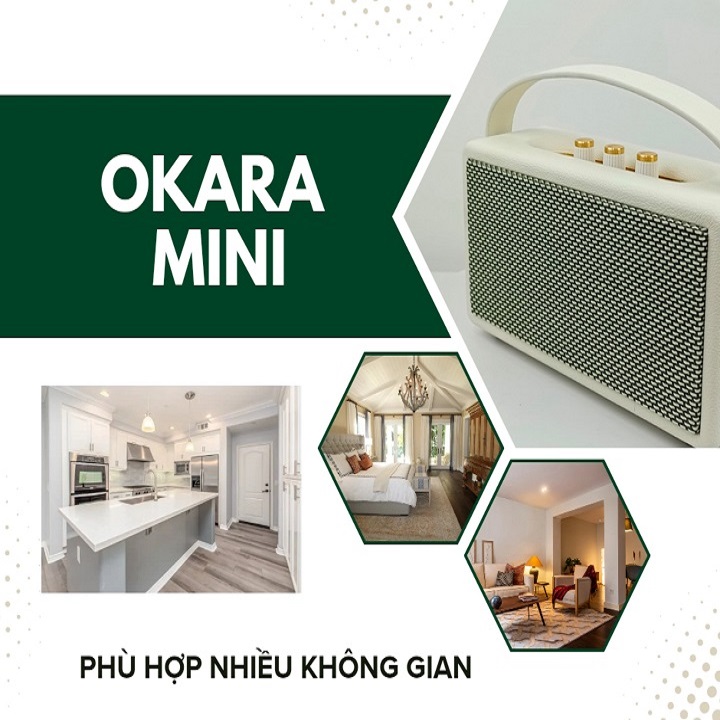 Loa nghe nhạc Okara mini.